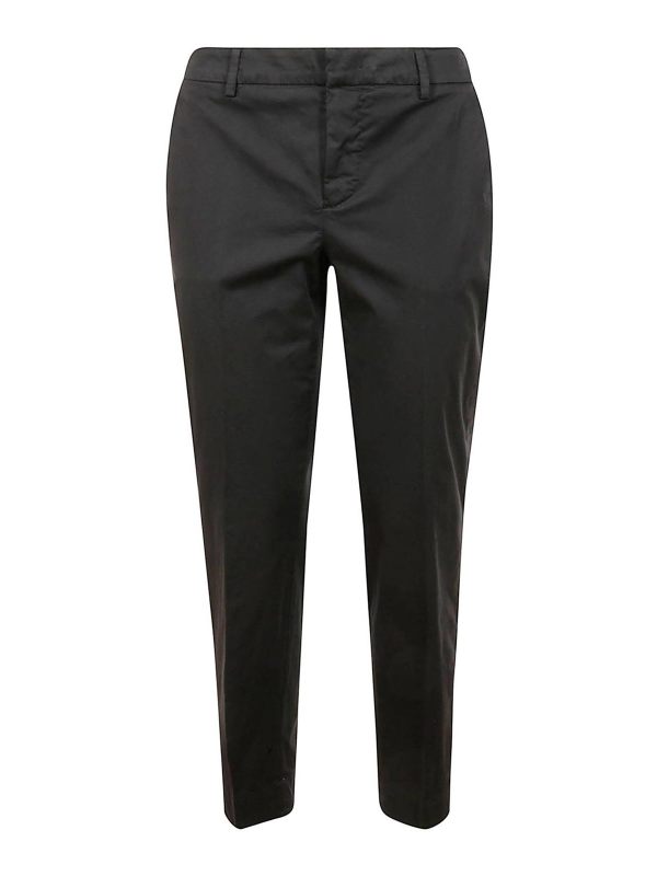 Pt Torino Pantalons Décontractés - Noir