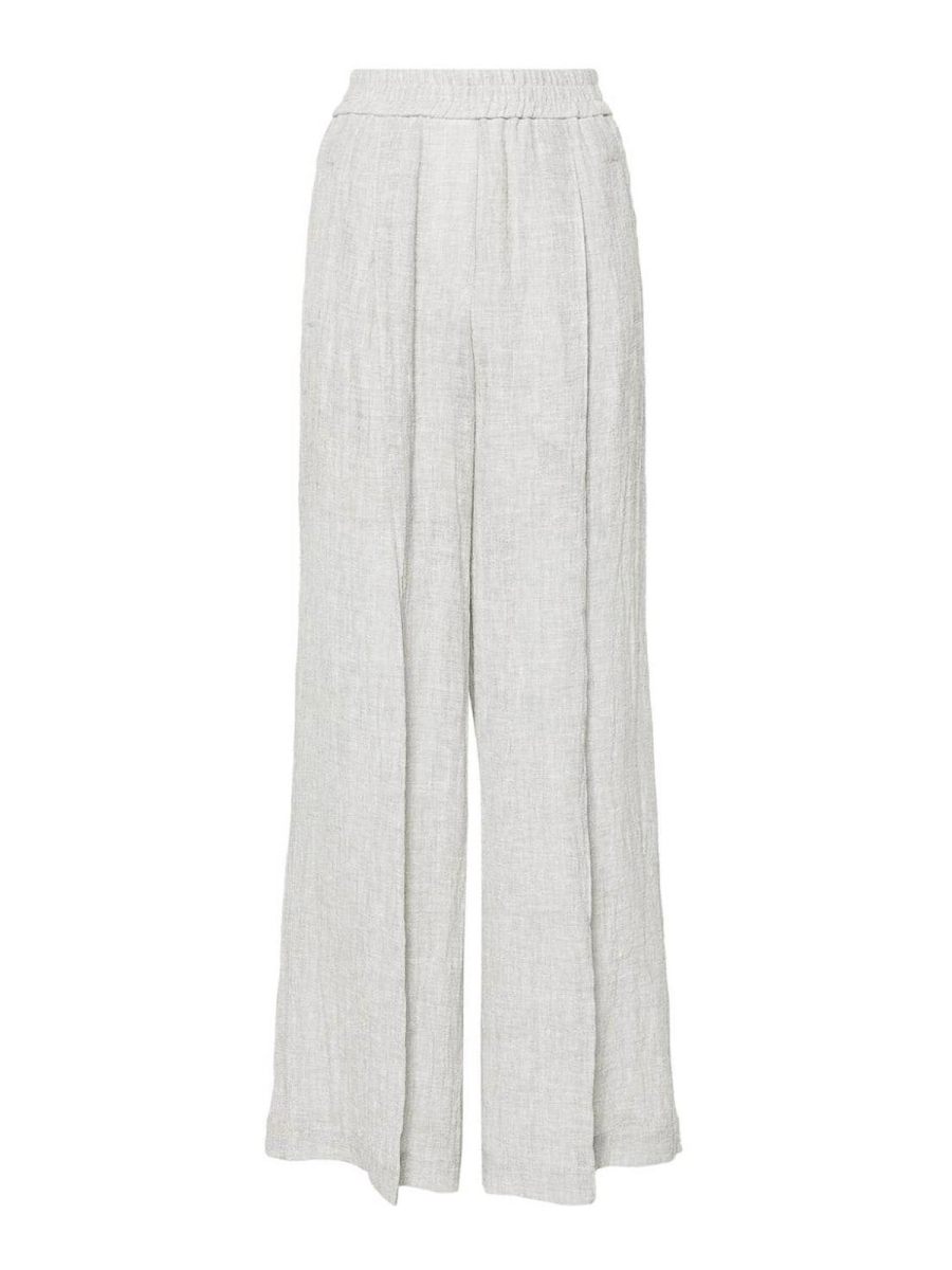 Brunello Cucinelli Pantalons Décontractés - Gris