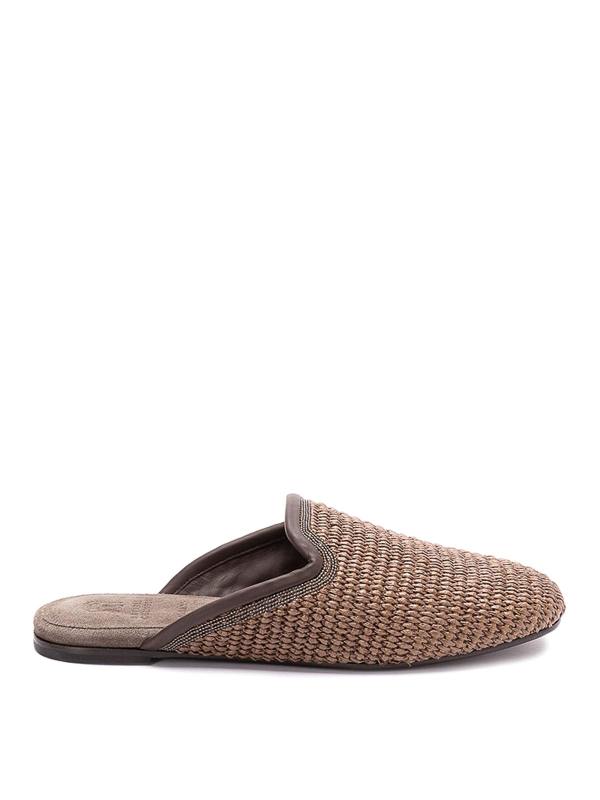 Brunello Cucinelli Mocassins - Argent