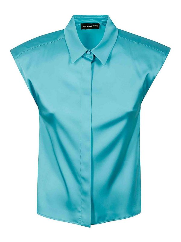 Mvp Wardrobe Chemise - Bleu Clair