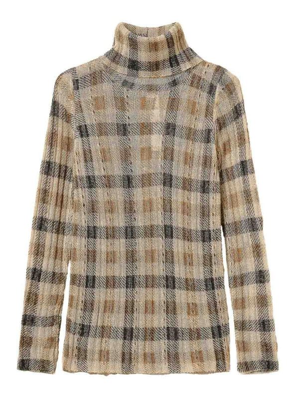 Twinset Pull Col Rond - Camel