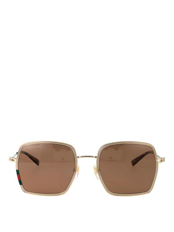 Gucci Lunettes De Soleil - Beige