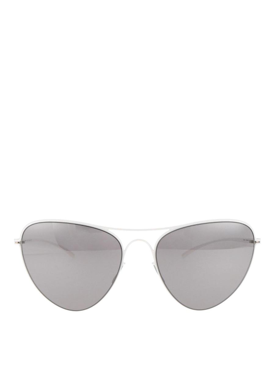 Mykita Lunettes De Soleil - Blanc