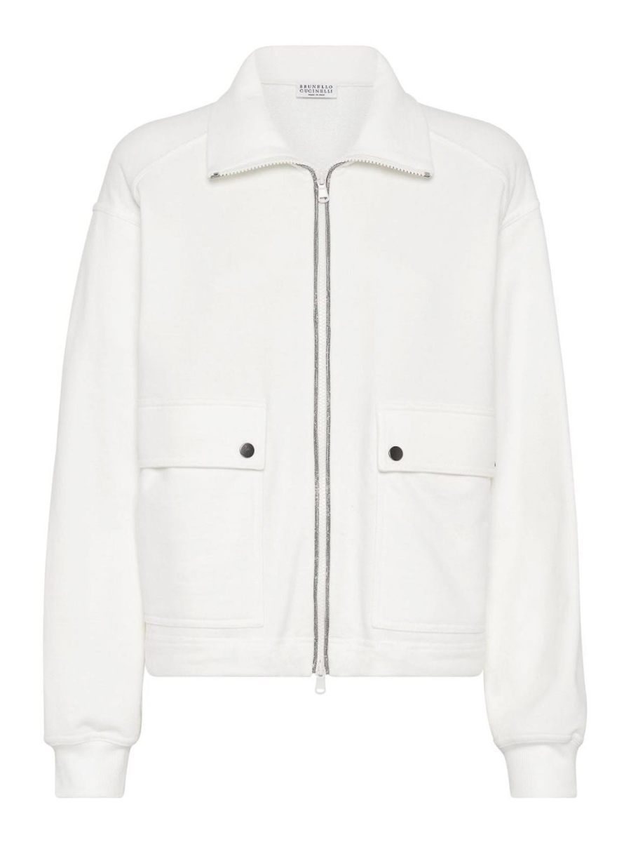 Brunello Cucinelli Cardigan - Blanc