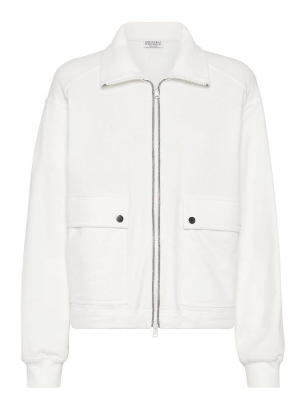 Brunello Cucinelli Cardigan - Blanc
