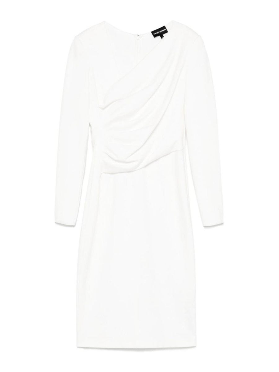 Emporio Armani Robe Courte - Blanc