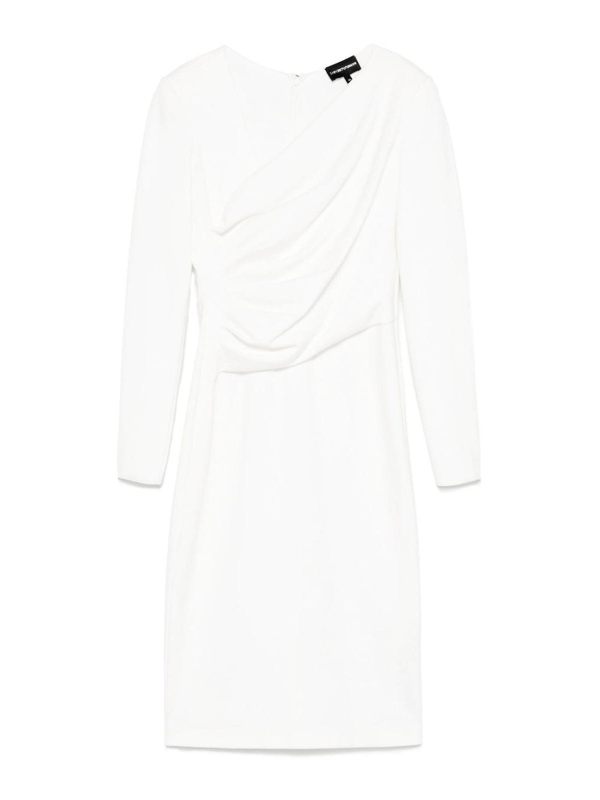 Emporio Armani Robe Courte - Blanc