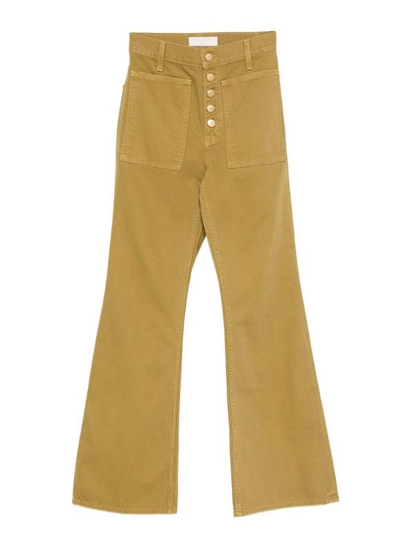 Ulla Johnson Jean Droit - Vert