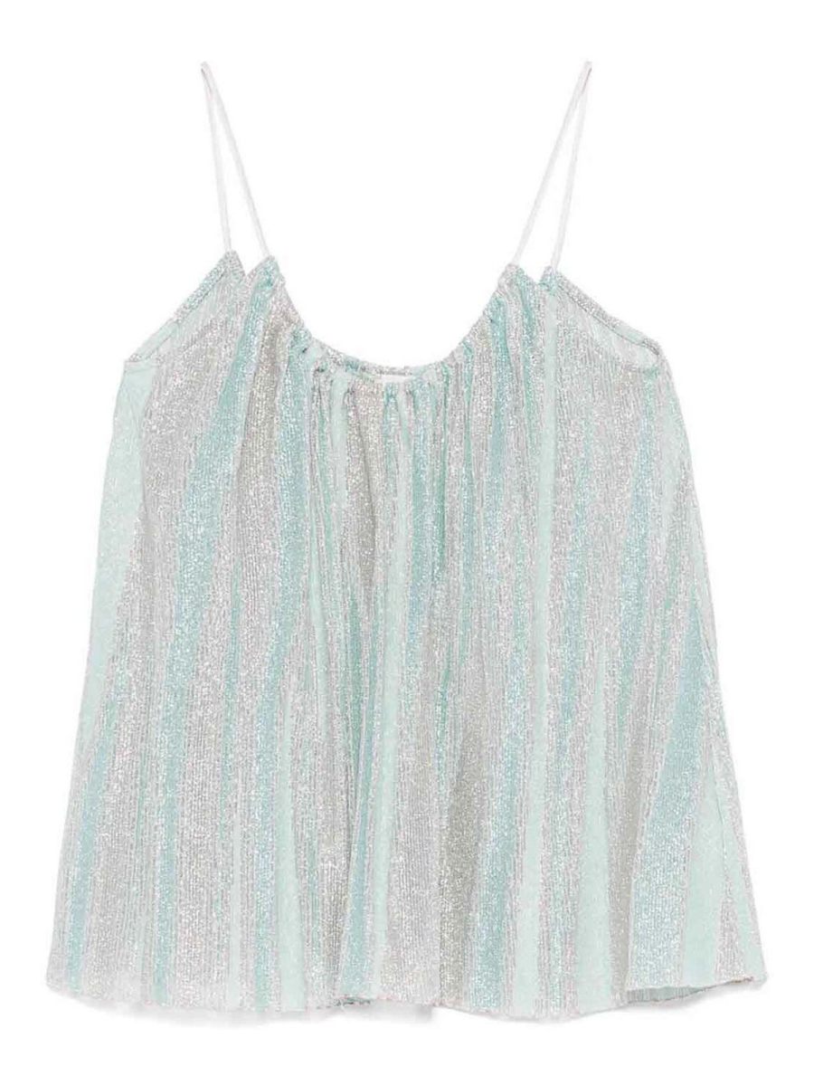 Forte Forte Top - Bleu Clair