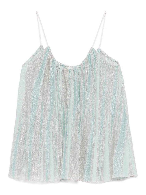 Forte Forte Top - Bleu Clair
