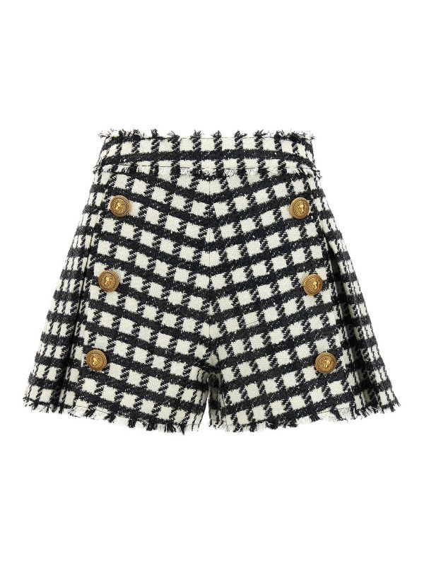 Balmain Short - Blanc