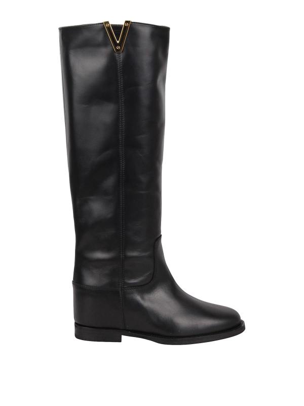 Via Roma 15 Bottes - Noir