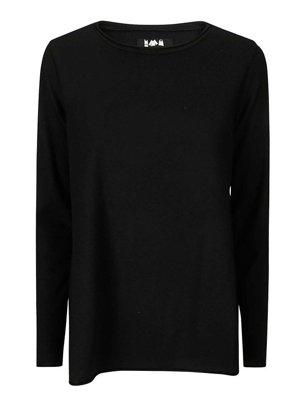 Labo. Art Pull Col Rond - Noir