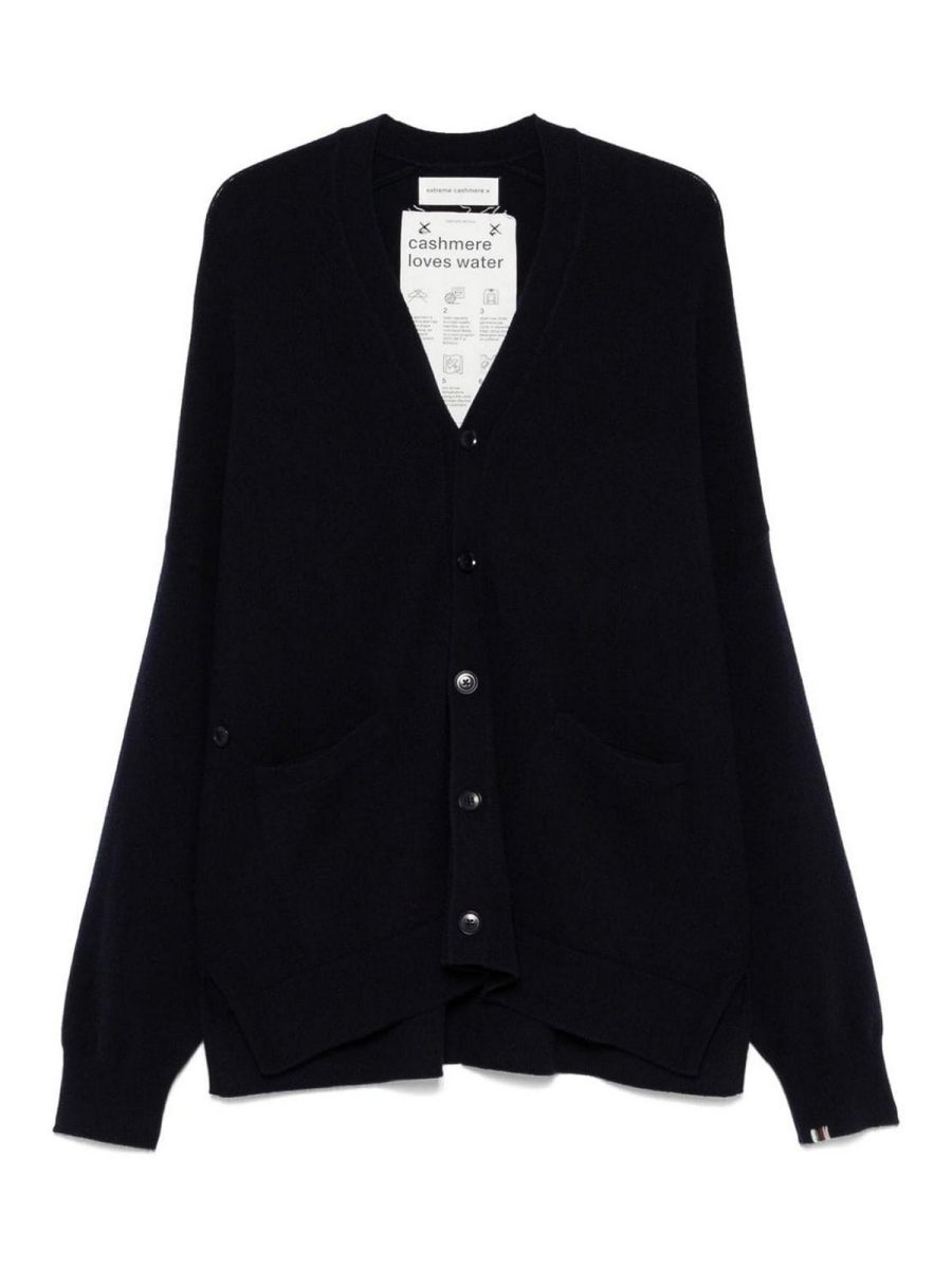 Extreme Cashmere Cardigan - Bleu
