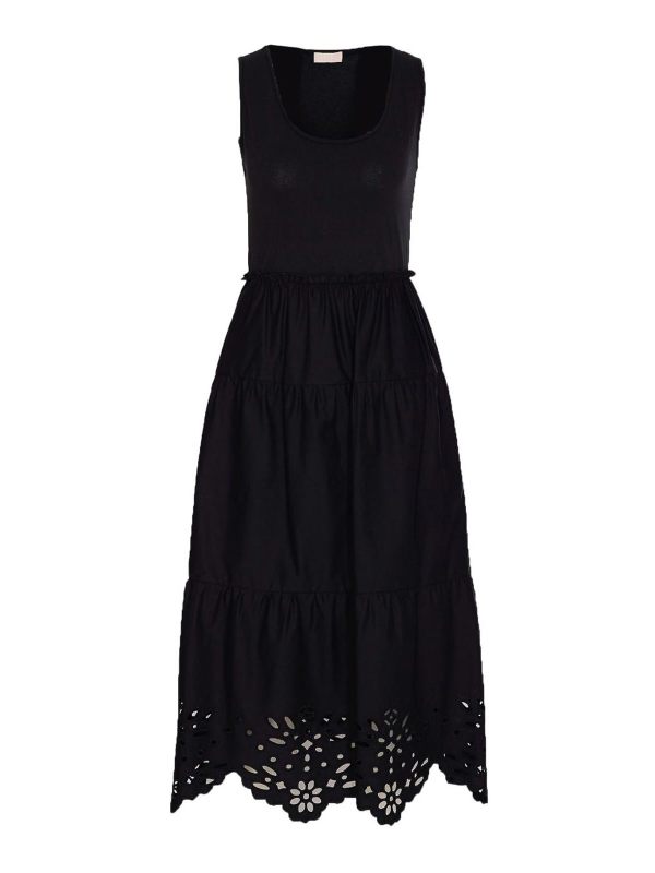 Liu Jo Robe Au Genou - Noir