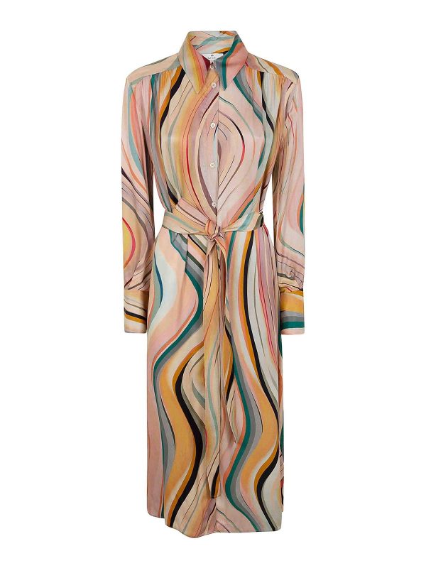 Ps by Paul Smith Robe Au Genou - Multicolore