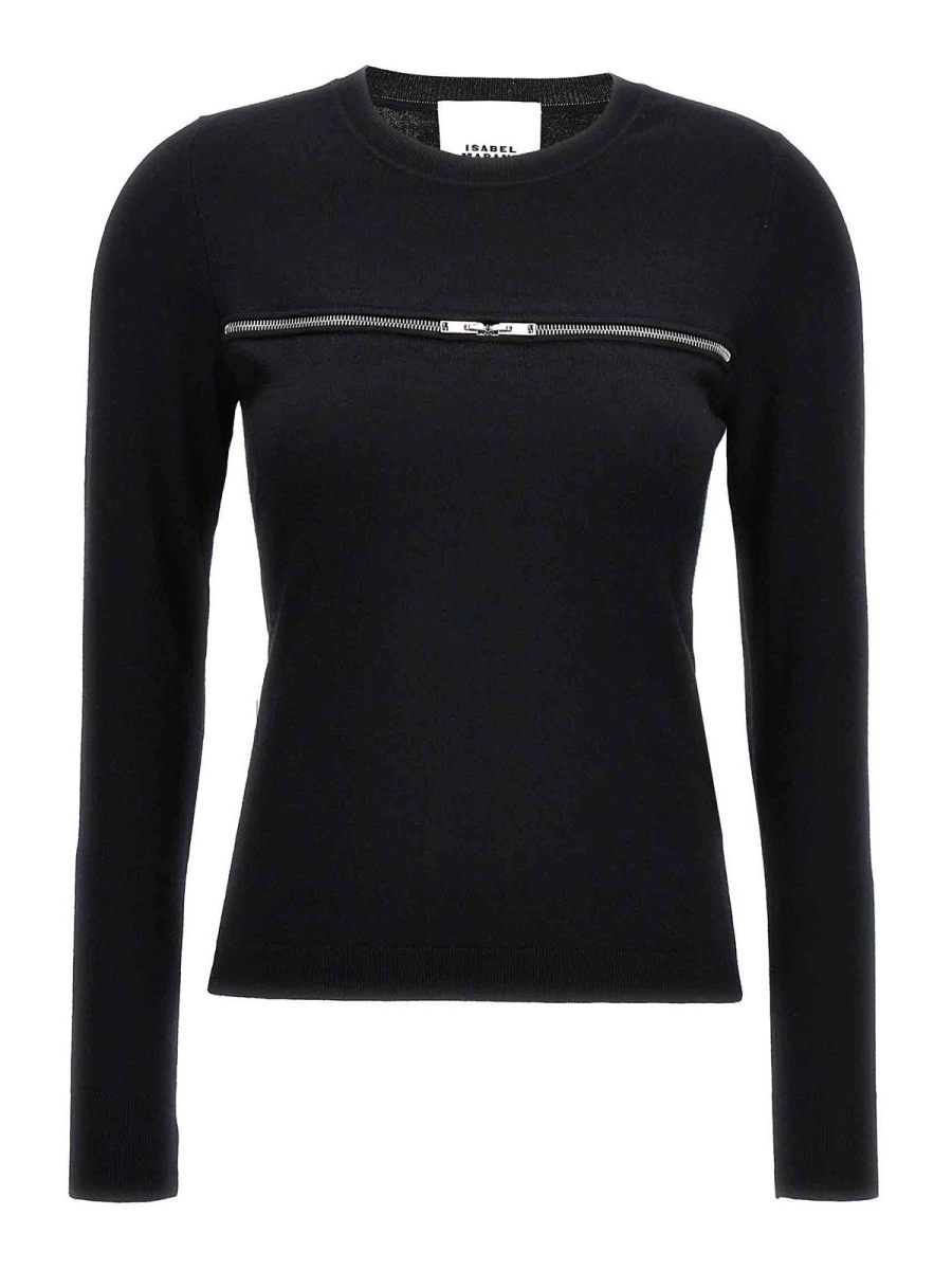 Isabel Marant Pull Col Rond - Noir