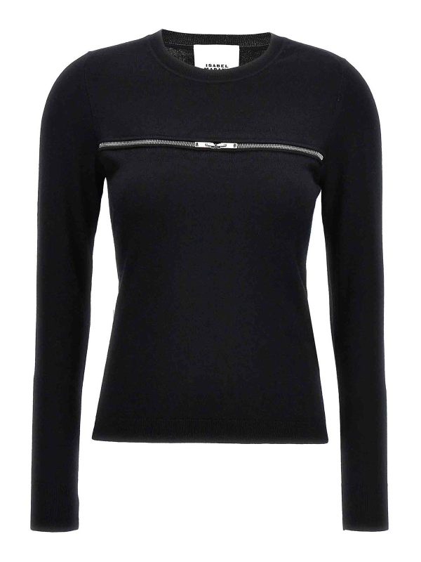 Isabel Marant Pull Col Rond - Noir