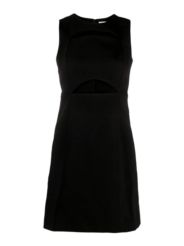 Michael Kors Robe Au Genou - Noir