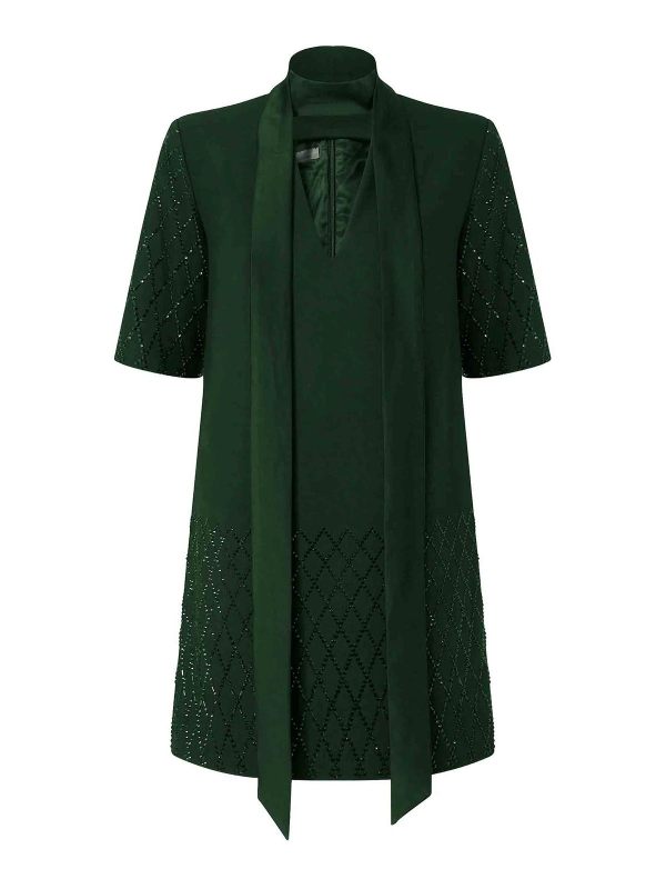 Pinko Robe Courte - Vert