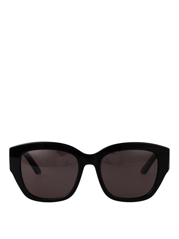 Alexander Mcqueen Lunettes De Soleil - Noir