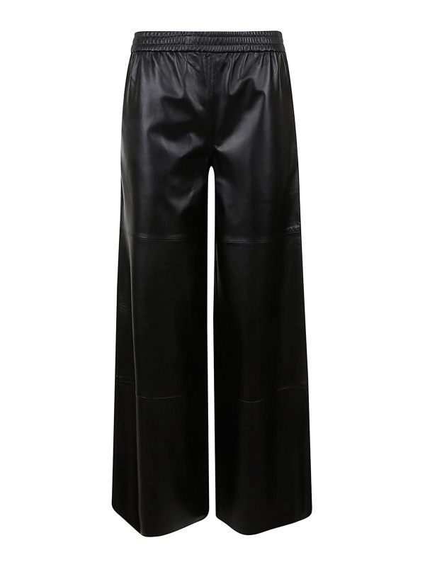 Via Masini 80 Pantalons Décontractés - Noir