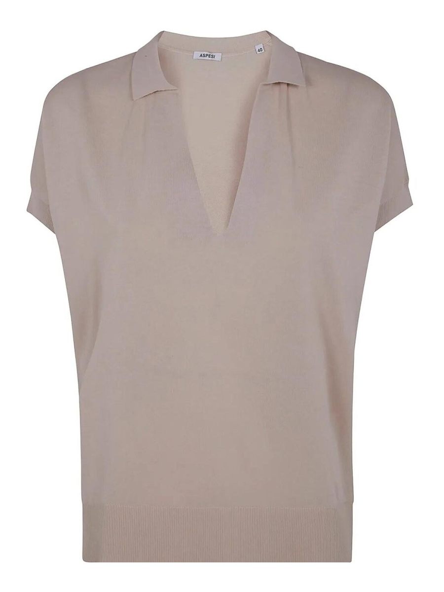 Aspesi Top - Beige Clair