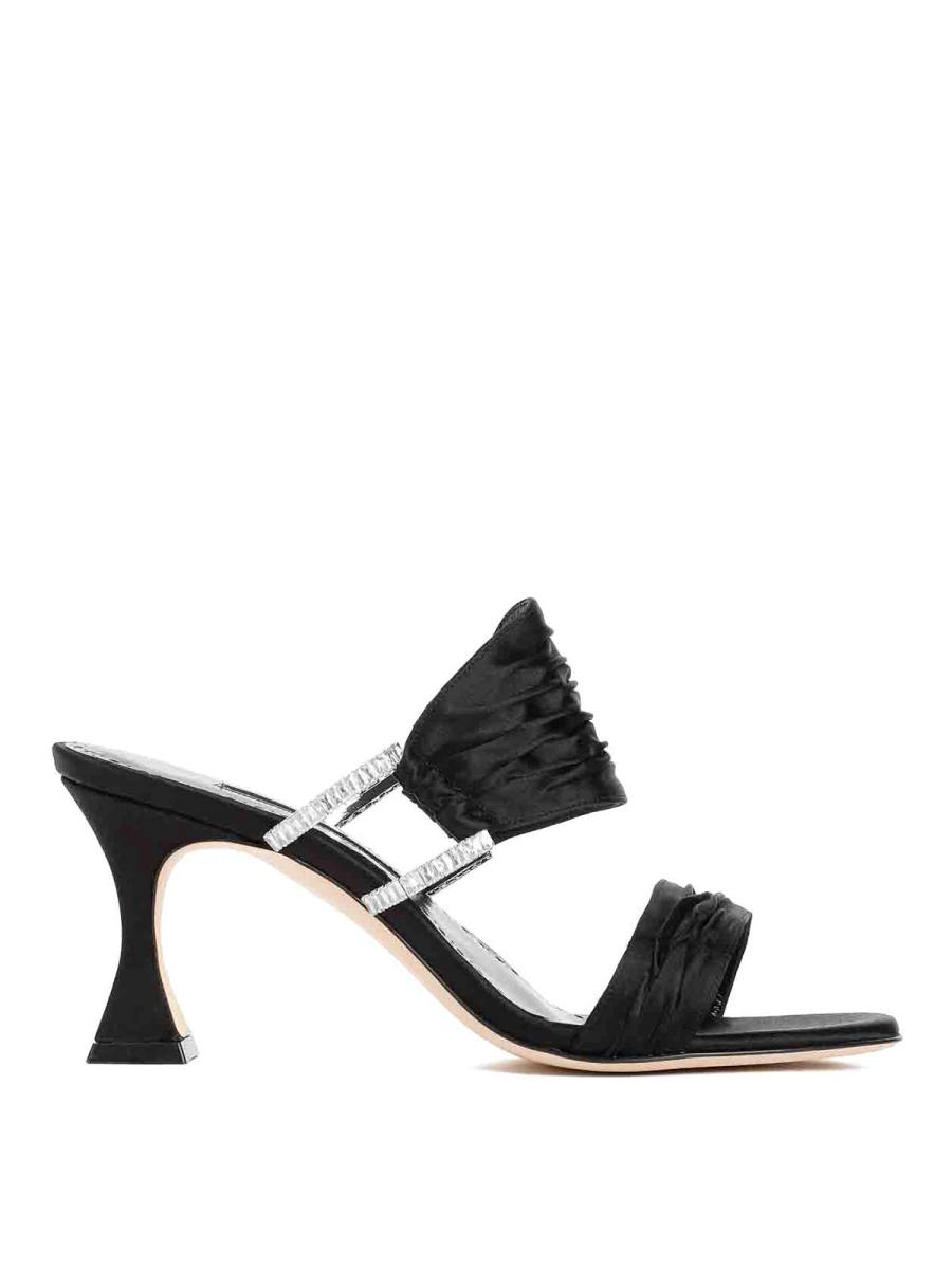 Manolo Blahnik Sandales - Noir