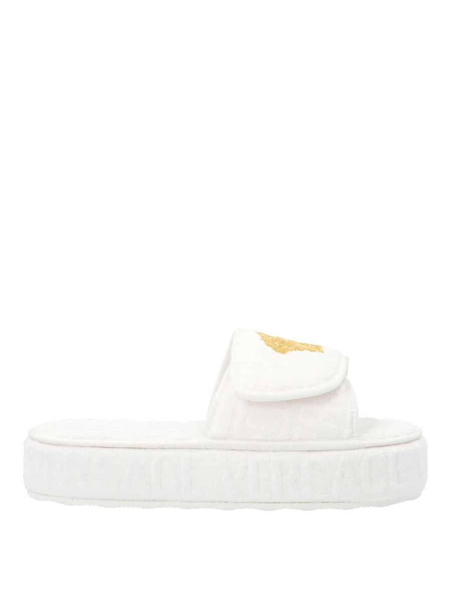 Versace Tongs - Blanc