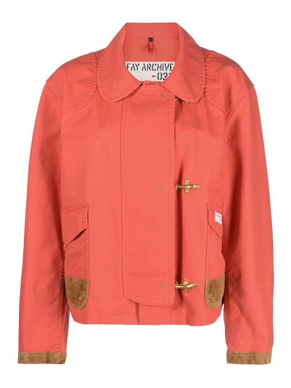 Fay Veste Casual - Rose