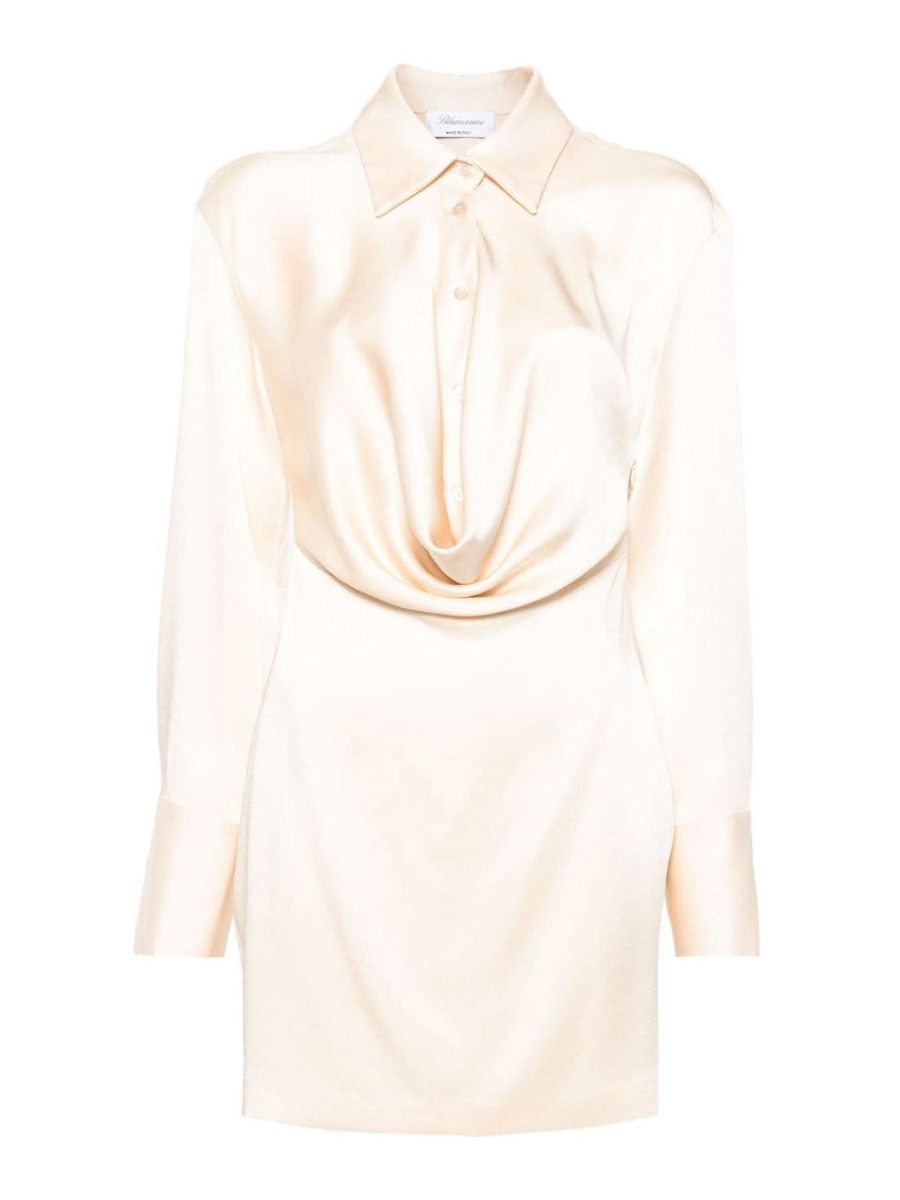 Blumarine Robe Courte - Beige