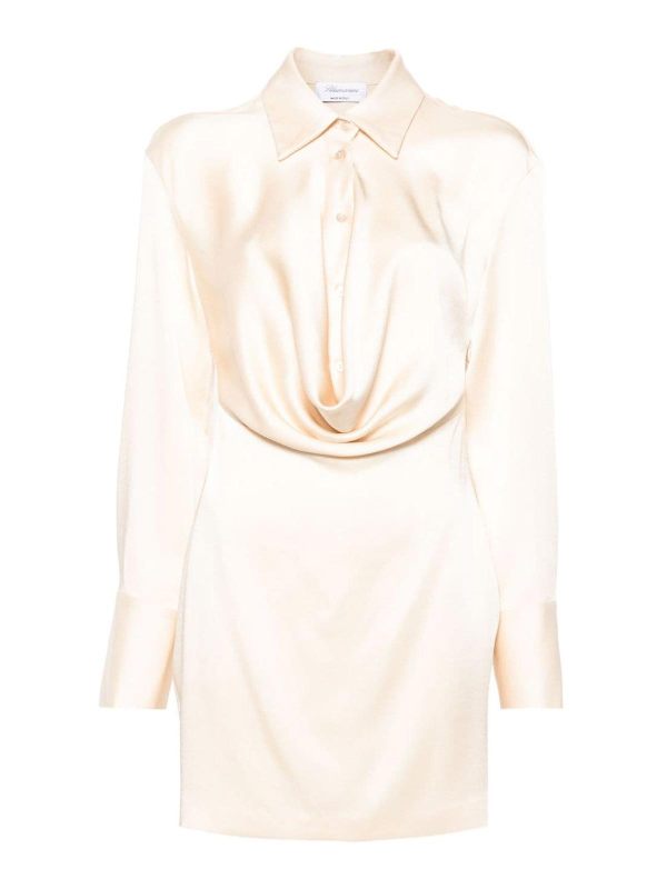 Blumarine Robe Courte - Beige