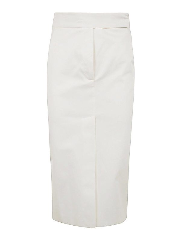Drhope Jupe Midi - Blanc