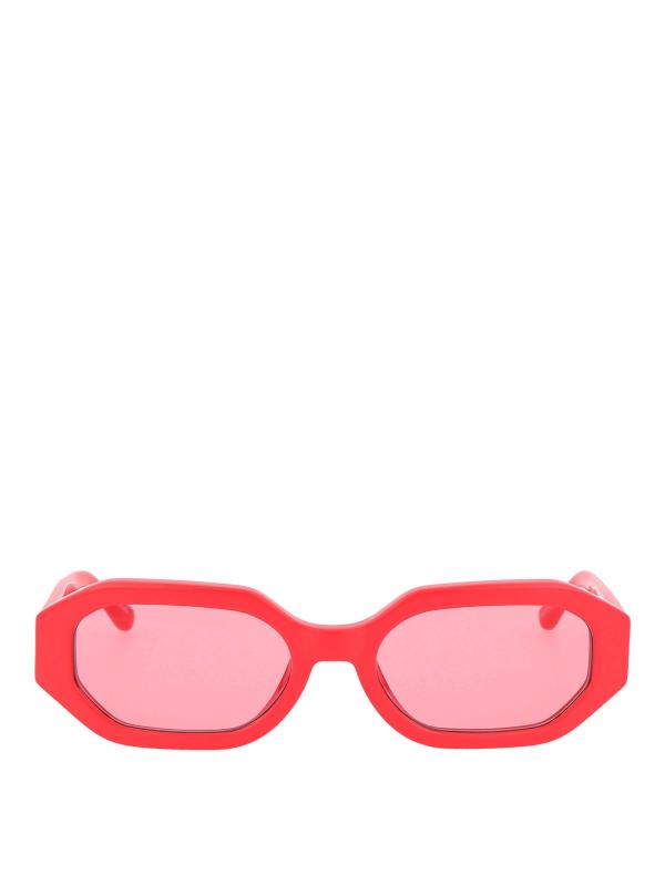 The Attico Lunettes De Soleil - Rouge