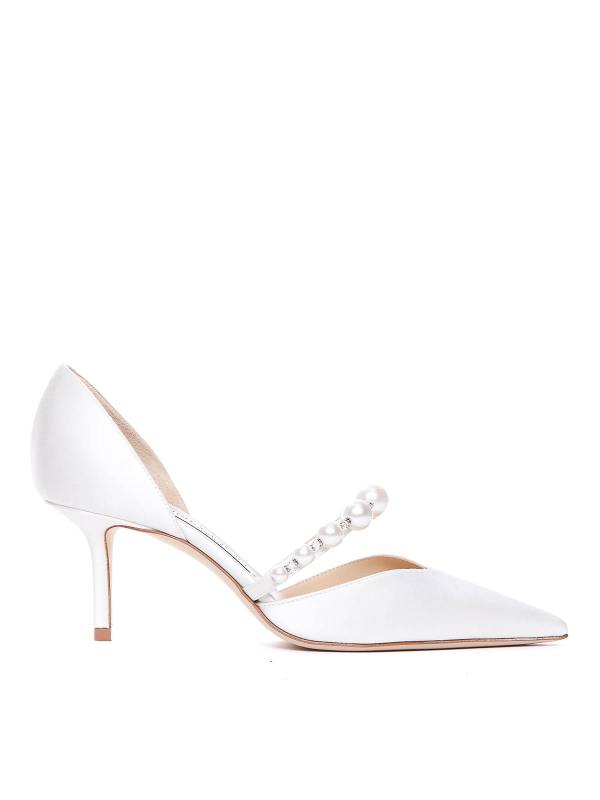 Jimmy Choo Chaussures À Talon - Blanc