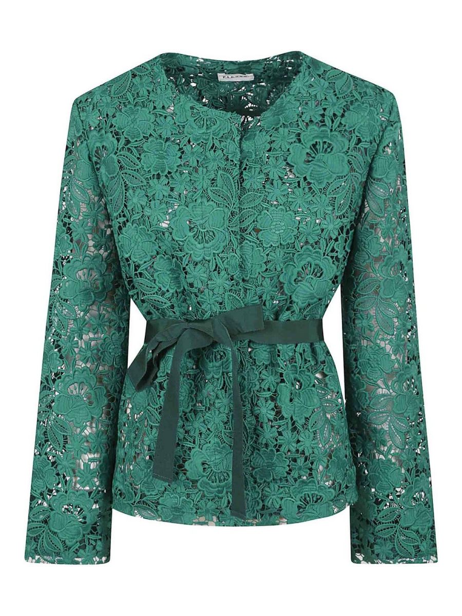 P. A.R. O.S. H. Veste En Jean - Vert