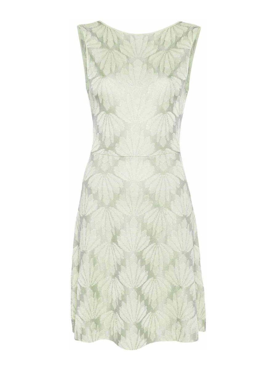 Emporio Armani Robe Courte - Vert