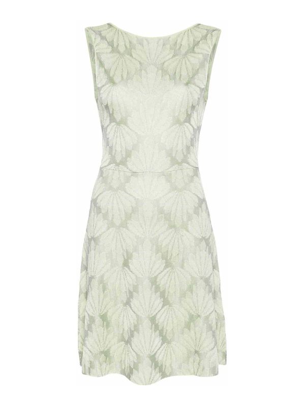 Emporio Armani Robe Courte - Vert