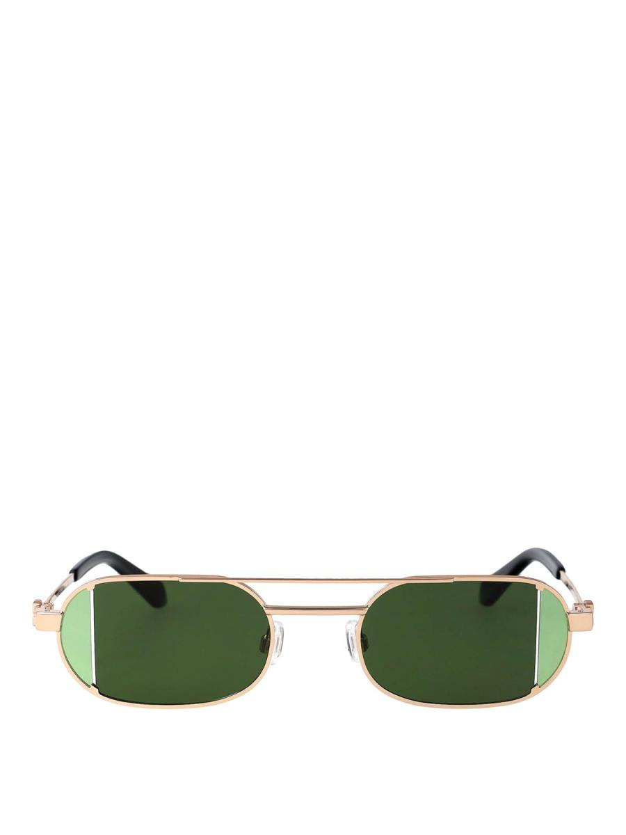 Off-White Lunettes De Soleil - Vert