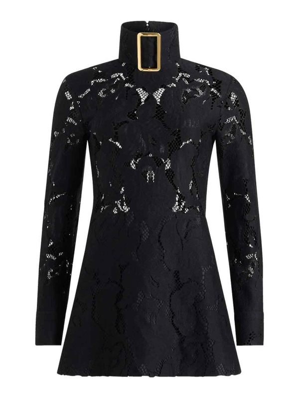 Patou Robe Courte - Noir