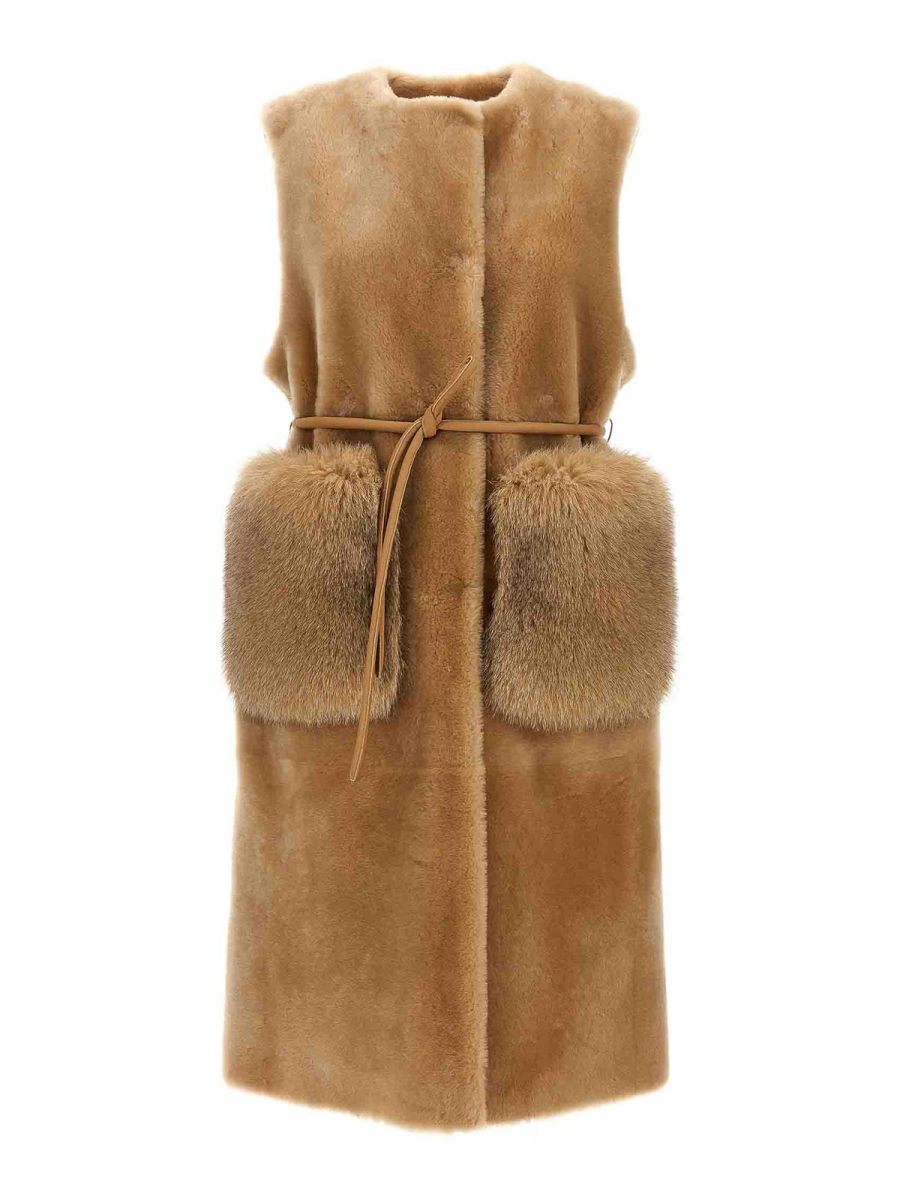 Blancha Gilet - Beige