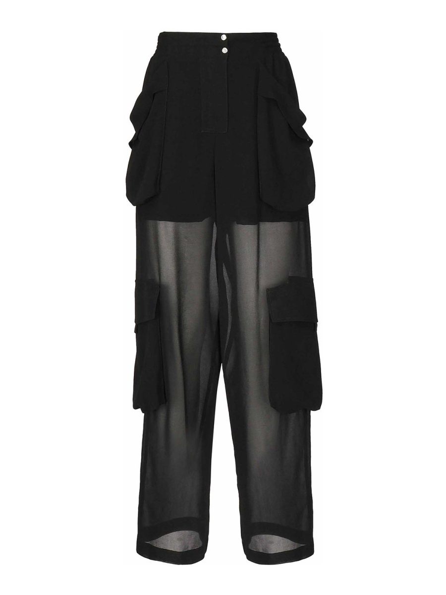 Pinko Pantalons Décontractés - Noir