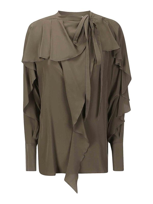 Victoria Beckham Blouse - Vert