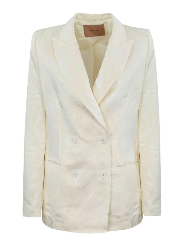 Twinset Veste Casual - Crème