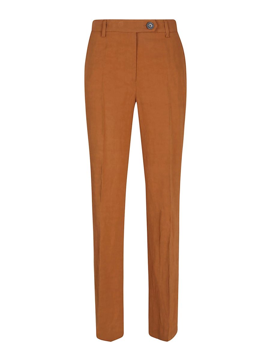 Tsolo Munkh Pantalons Décontractés - Marron