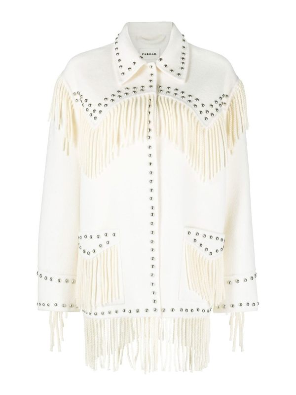 P. A.R. O.S. H. Veste Casual - Blanc