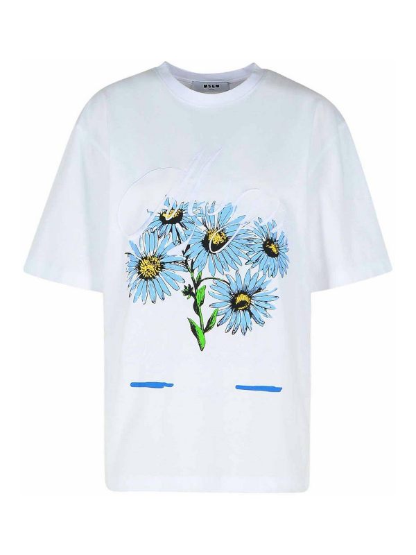 M. S.G. M. T-Shirt - Blanc