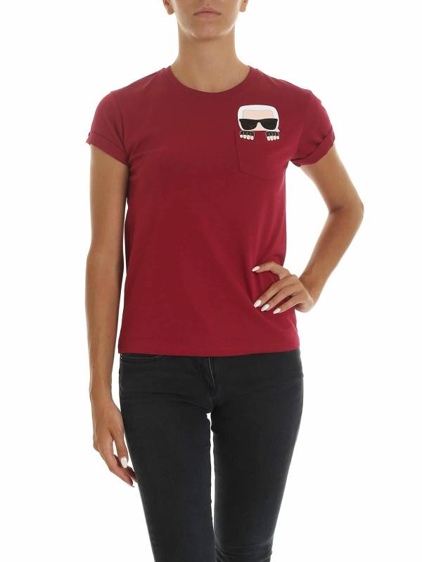 Karl Lagerfeld T-Shirt - Rouge