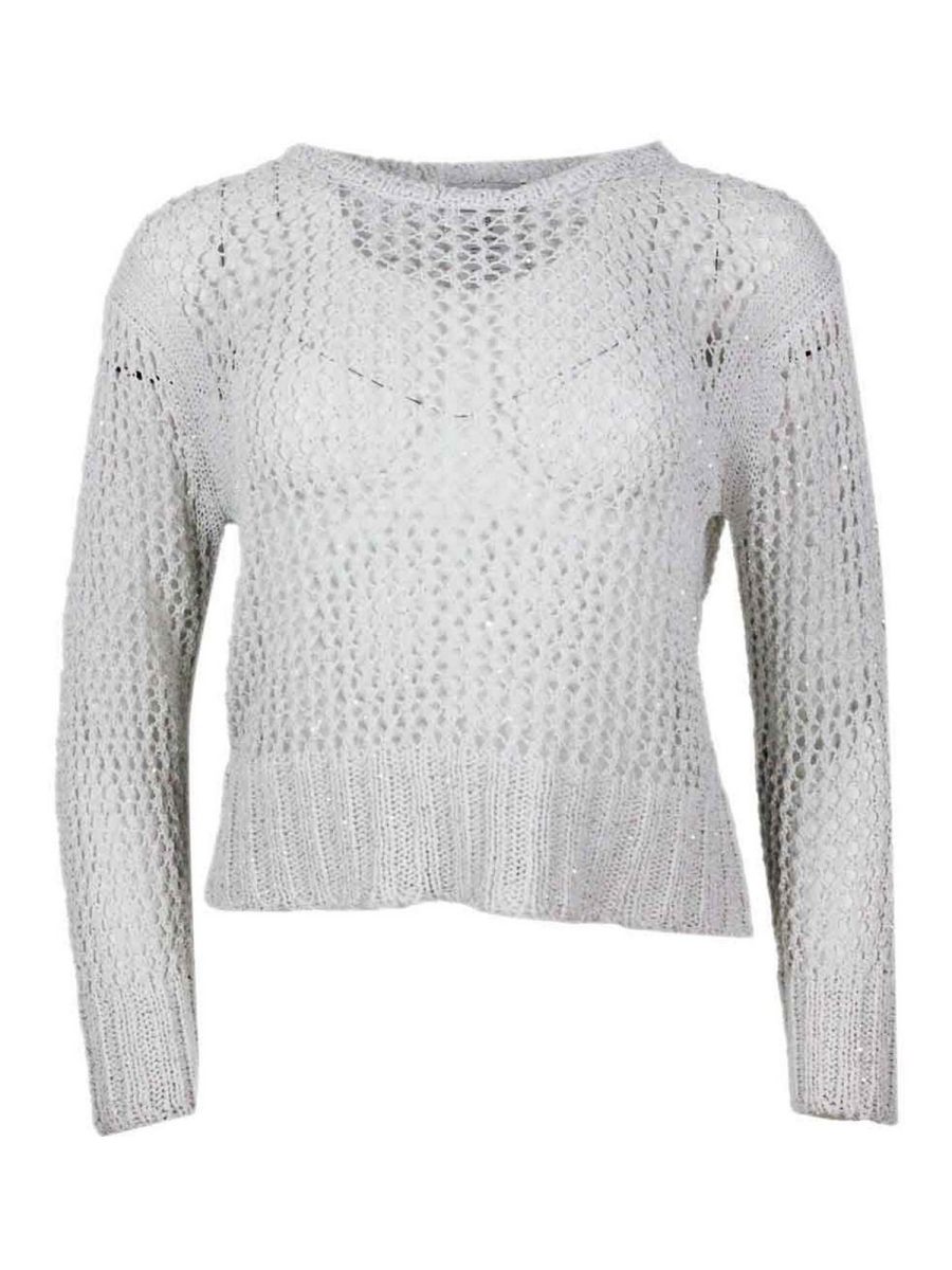 Ploumanac'h Pull Col Rond - Blanc