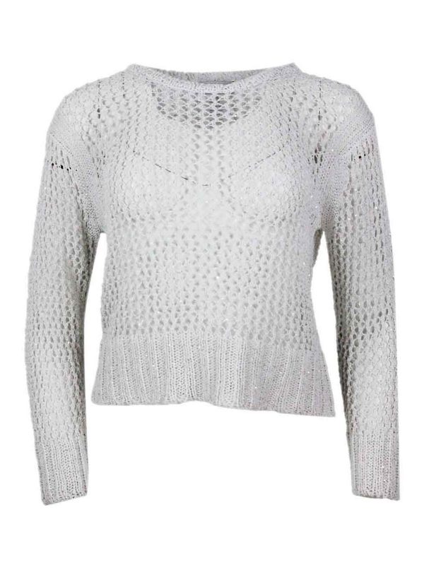 Ploumanac'h Pull Col Rond - Blanc